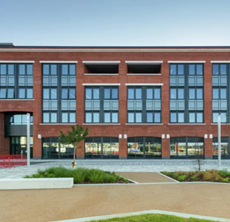 View of University of Wales Trinity Saint Davis SA1 campus building