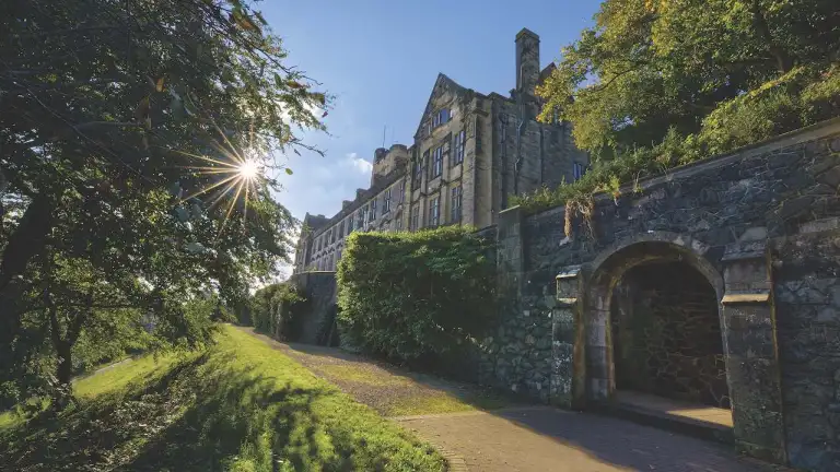 Back of main Arts Building