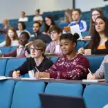 Students listening to lecture