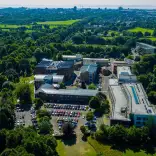 Aerial view of University
